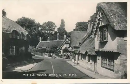 PC76868 The Old Village. Schaftlin. I. W. Dean. The Bay. RP. 1953