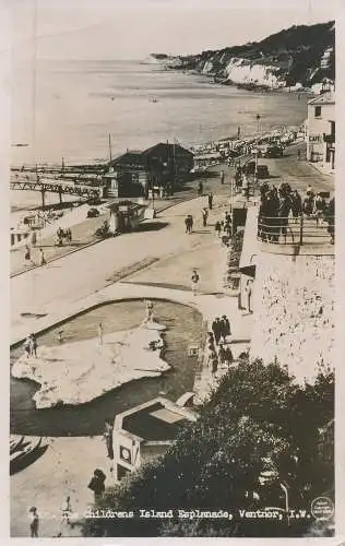 PC76783 The Children Island Esplanade. Ventnor. I. W. Nigh. Nr 4302. RP. 1952