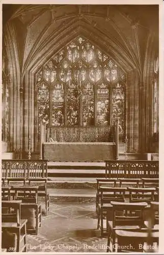 PC75503 The Lady Chapel. Redcliffe Church. Bristol. A.G.S. und Co. Nr. 359. RP