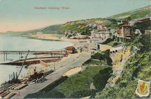 PC76194 Ventnor mit Blick nach Westen. Milton. Glasette. 1908