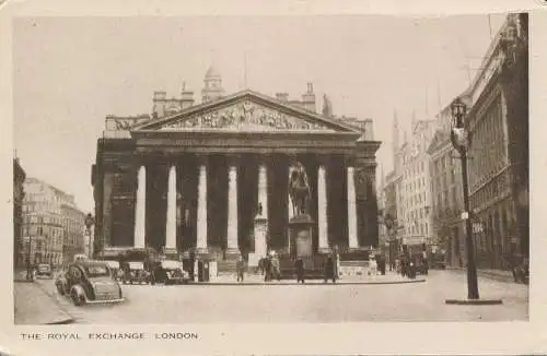 PC77094 The Royal Exchange. London. D.F. und S