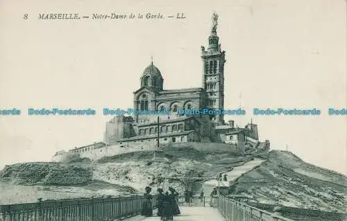 R003869 Marseille. Notre Dame de la Garde. Levy Fils. Nr 8