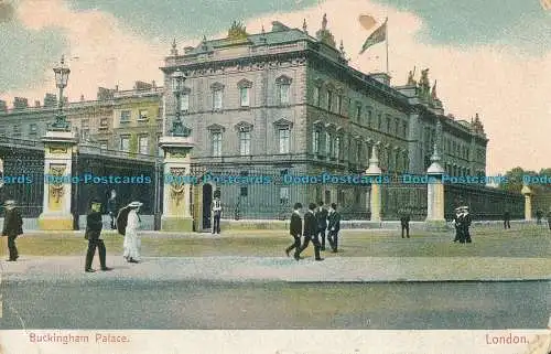 R004392 Buckingham Palace. London. 1906