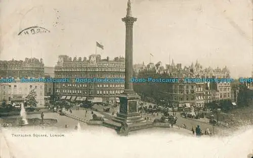 R004395 Trafalgar Square. London. 1904