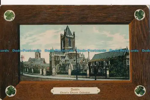 R003959 Dublin. Christ Church Cathedral. Milton. Artlette Glasur. 1910