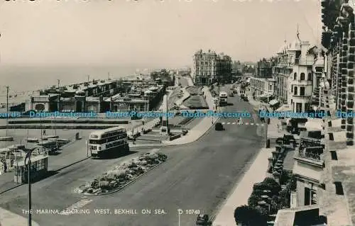 R004458 Die Marina mit Blick nach Westen. Bexhill On Sea. Schuhschmied und Etheridge. Norman
