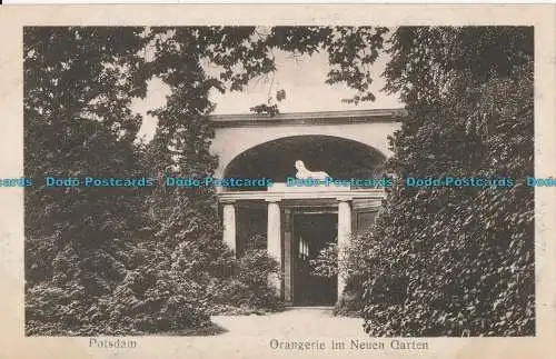 R004995 Potsdam. Orangerie im Neuen Garten. Robert Hugel. Nr 1701