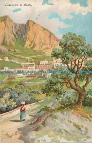 R005126 Panorama di Capri. Ditta Roberto Zedda di V. Carcavallo