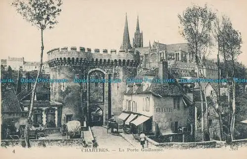 R004643 Chartres. La Porte Guillaume. Levy et Neurdein Reunis. Nr 4