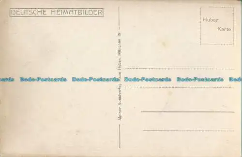 R005241 Garmisch mit Wettersteingebirge. H. Huber. Nr 582