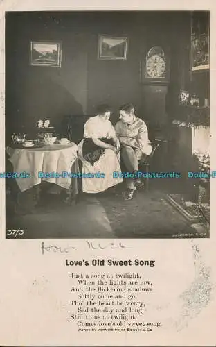 R004789 Love is Old Sweet Song. Bamforth