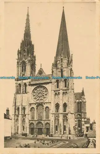 R005538 La Douce Frankreich. Chartres. La Cathedrale. Yvon. Nr 1