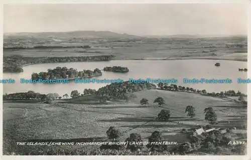 R006671 Die Inseln. Lake of Menteith. Valentinstag. Nr A.6377. RP