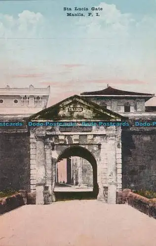 R005881 Sta Lucia Gate. Manila. P.I. Kameraversorgung