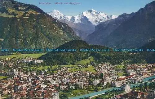 R005932 Interlaken. Mönch und Jungfrau. Gabler. Nr 1174
