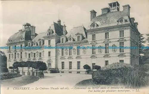 R005957 Cheverny. Le Chateau. Beginne au XVIIe Siecle et Termine en 1634. Fut H