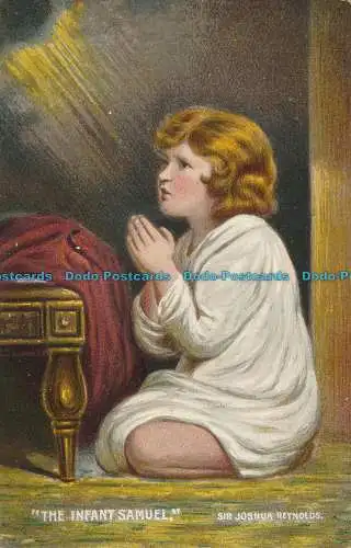 R006834 Das Säugling Samuel. Sir Joshua Reynolds. Misch und Lager