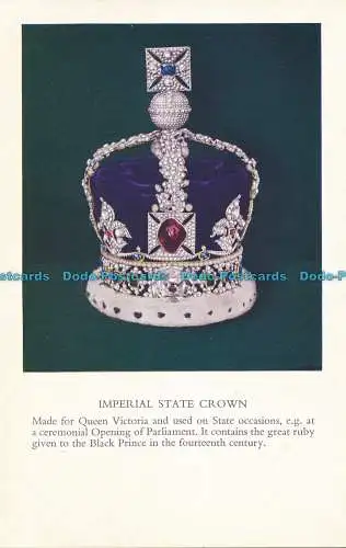 R006328 Kaiserliche Staatskrone. W. S. Cowell