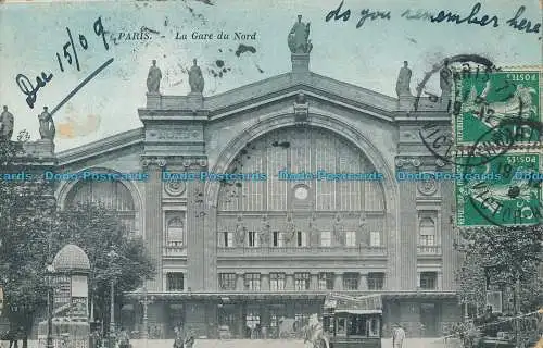 R007880 Paris. La Gare du Nord
