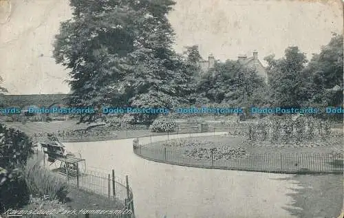 R006533 Ravenscourt Park. Hämmerschmied. Rush und Warwick. 1904