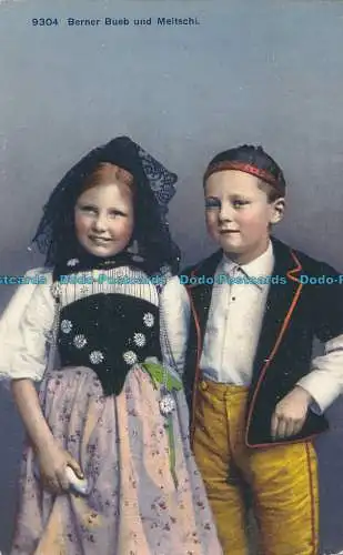 R007975 Berner Bueb und Meitschi. Kilchberg