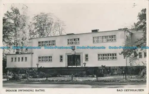 R007407 Hallenbad. Bad Oeynhausen. F. Thomas. RP. 1956