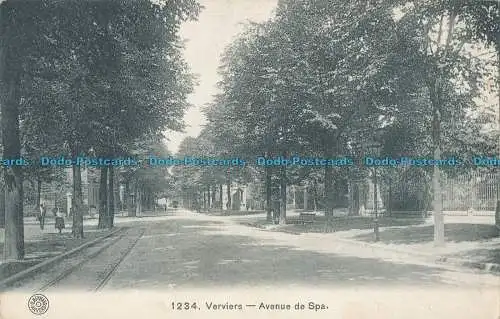 R008030 Verviers. Avenue de Spa