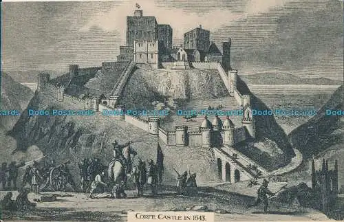R007471 Corfe Castle 1643