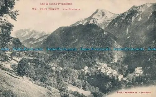 R008093 Les Basses Pyrenees. Eaux Bonnes. Vue Generale. Nr 189