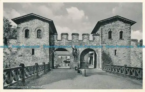 R007611 Kastell Saalburg. Haupttor. H. Steube