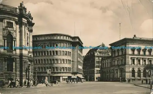 R008192 Messestadt Leipzig. Eingang zur Petersstraße. RP