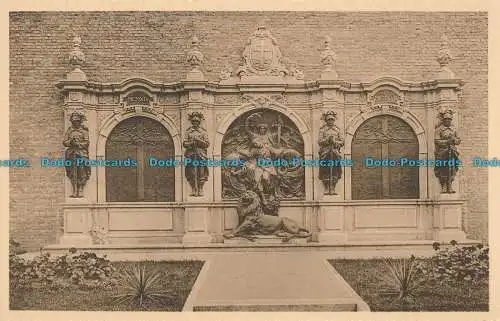 R008267 Ypern. Monument aux Yprois Morts Pour la Patrie. Ern. Thill. Nels