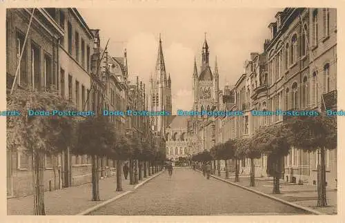 R008269 Ypern. Lillestraße. Ern. Thill. Nels