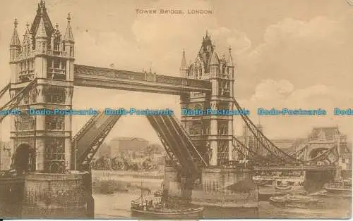 R007711 Tower Bridge. London. Nr 11. 1924