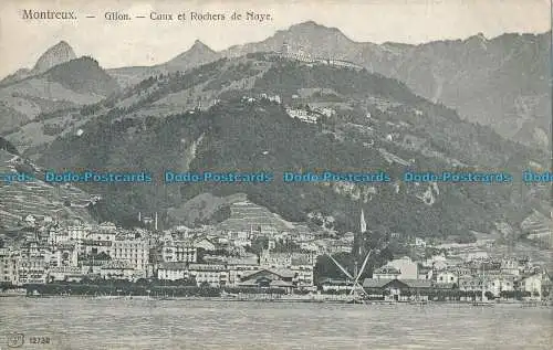 R010586 Montreux. Glion. Caux et Rochers de Naye. B. Hopkins