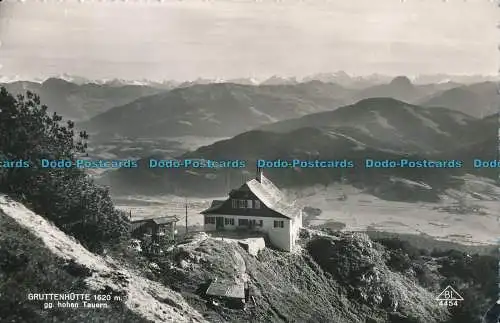 R009462 Gruttenhütte 1620 m.g Hohen Tauern. Alfred Grundler. 1957