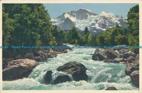 R008504 Weisse Lutschine und Jungfrau. Gyger. Nr A 5547
