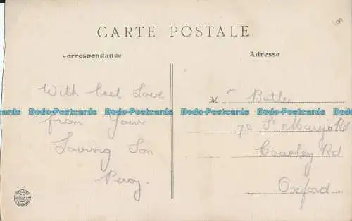 R010796 Albert. Somme. Rue des Aises Avant le Bombardement. Nr 43