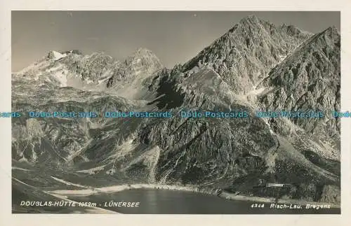 R008597 Douglas Hutte. Lunersee. Risch Lau. Nr 4344