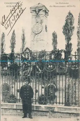 R010827 Champigny sur Marne. La Colonne du Monument