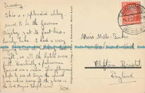 R010913 Maria Laach. Westturme. Maria Laach. 1928