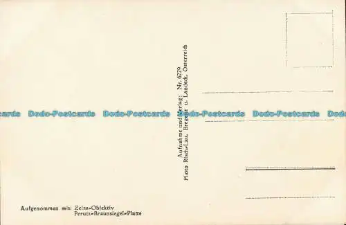 R008705 Madlenerhaus 1980 m geg. Hohes Rad 1913 m. Risch Lau. Nr 6229