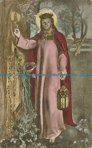 R009836 Alte Postkarte. Jesus Christus. R. und T.W