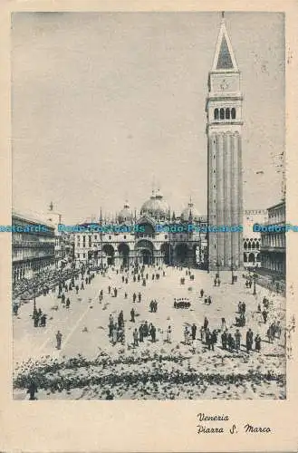R009855 Venezia. Piazza S. Marco. 1948