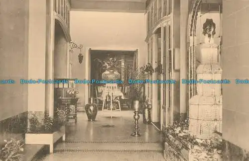 R009930 Grand Hotel d Angleterre et Restaurant La Becasse. Lüttich. Großer Saal d E