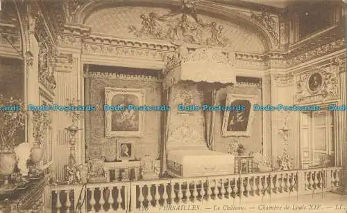 R008898 Versailles. Le Chateau. Chambre de Louis XIV. LL. Nr 126. 1913