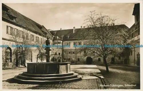 R010080 Hohen Tübingen. Schlosshof. Metz. RP