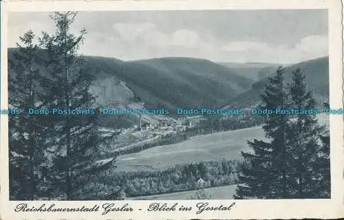 R010143 Reichsbauernstadt Goslar. Blick ins Gosetal. Schoning