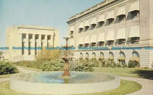 R010185 Joe T. Robinson Auditorium und Pulaski County Courthouse. C. H. Ruth. Pl