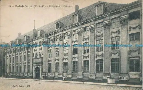 R009183 Saint Omer. L Hopital Militaire